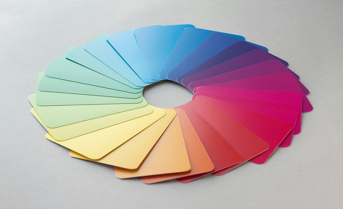 paleta de cores